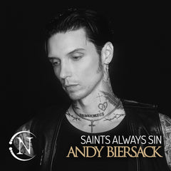 Silver Cross Necklace ~ Saints Always Sin by Andy Biersack ~ Limited Edition 100