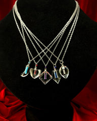 Graveyard Girl Holiday 2023 Vial Necklace by Chris Cerulli ~ Limited