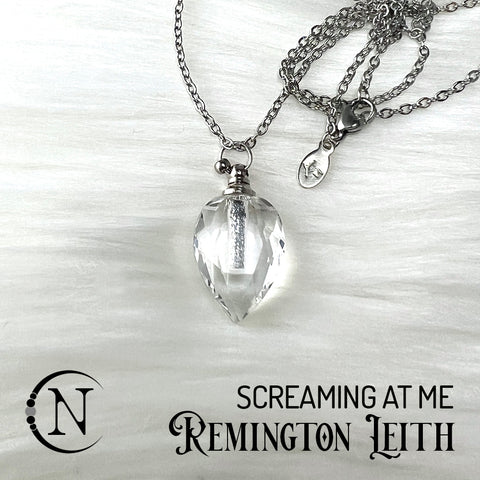 Screaming At Me Holiday 2023 Vial Necklace by Remington Leith ~ Limited