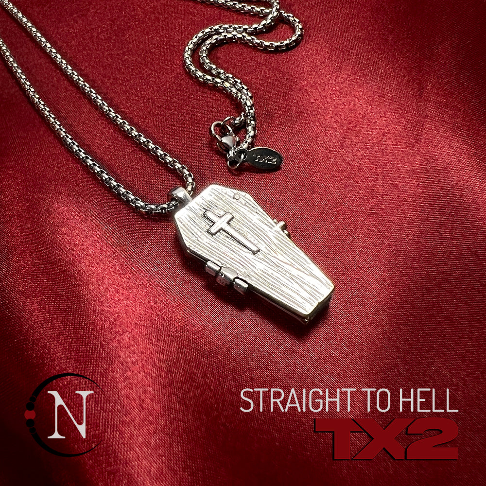 Straight To Hell Necklace by TX2