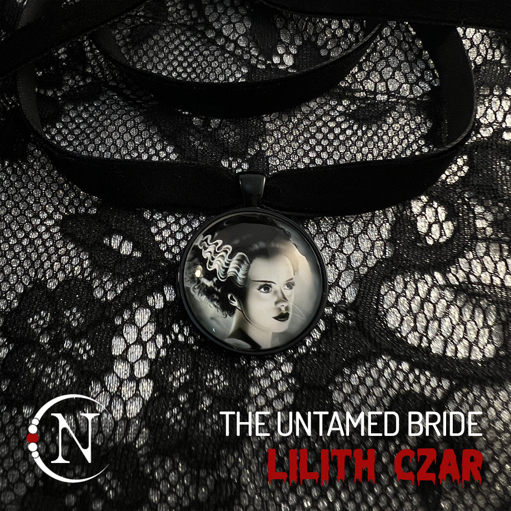 THE UNTAMED BRIDE a Bride of Frankenstein Choker by Lilith Czar~ AFTER DARK COLLECTION *4 More