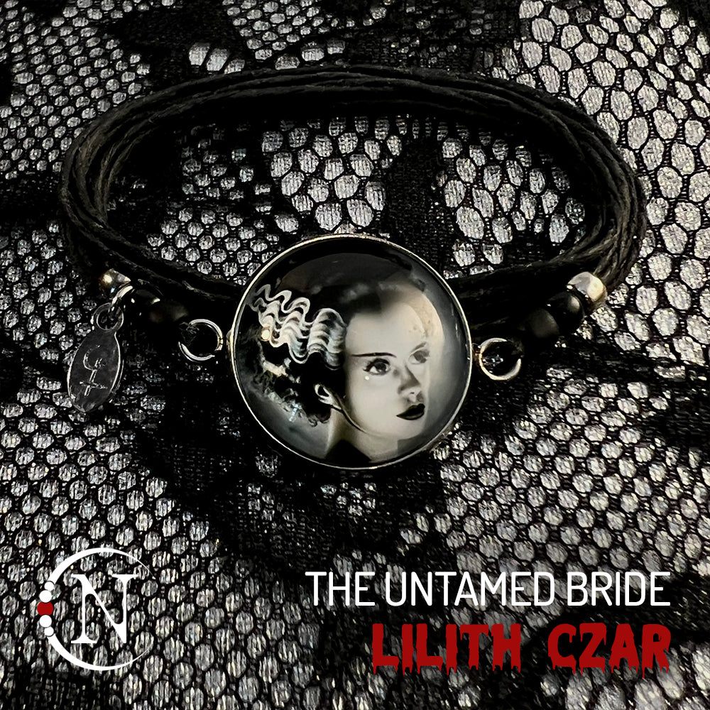 THE UNTAMED BRIDE a Bride of Frankenstein NTIO Bracelet by Lilith Czar~ AFTER DARK COLLECTION *3 More