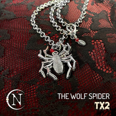 THE WOLF SPIDER a Trisha Necklace/Choker by TX2 ~AFTER DARK COLLECTION