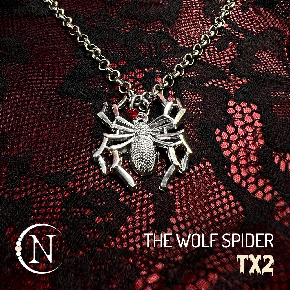 THE WOLF SPIDER a Trisha Necklace/Choker by TX2 ~AFTER DARK COLLECTION