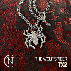 THE WOLF SPIDER a Trisha Necklace/Choker by TX2 ~AFTER DARK COLLECTION
