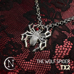THE WOLF SPIDER a Trisha Necklace/Choker by TX2 ~AFTER DARK COLLECTION