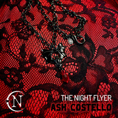 THE NIGHT FLYER Bat Choker/Necklace by Ash Costello~ AFTER DARK COLLECTION