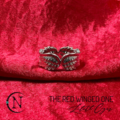 Red Winged One NTIO Ring by Lilith Czar