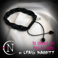 Gemstone Cord Bracelet ~ The Universe Just Pulls Strings by Craig Mabbitt