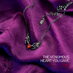 Necklace ~ The Venomous Heart You Gave Holiday 2025 by Johnnie Guilbert ~ Limited Edition