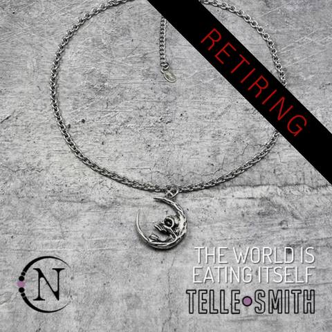 Choker/Necklace ~ The World is Eating Itself by Telle Smith