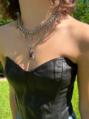 My Heart In Your Hands Necklace by Travis Moseley