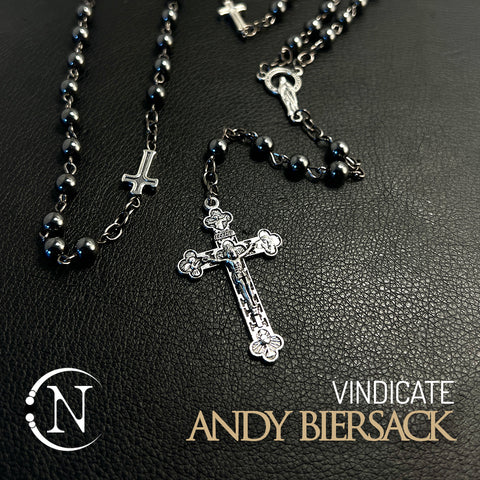 Vindicate Rosary by Andy Biersack ~ LIMITED EDITION PRE-ORDER