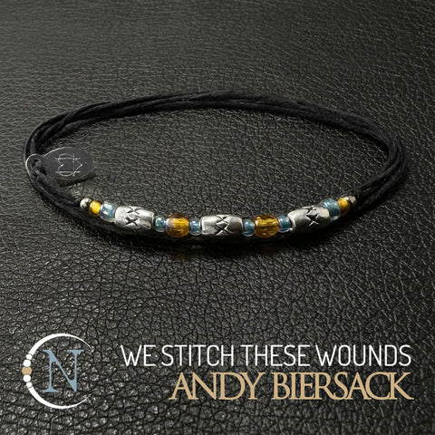 We Stitch These Wounds NTIO Bracelet by Andy Biersack