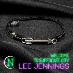 Welcome To Suffocate City NTIO Bracelet by Lee Jennings