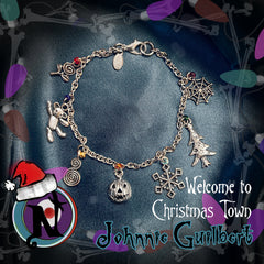 Welcome To Christmas Town NTIO Twisted Christmas Bracelet/Choker by Johnnie Guilbert