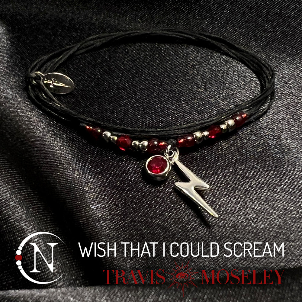 Wish That I Could Scream NTIO Bracelet by Travis Moseley