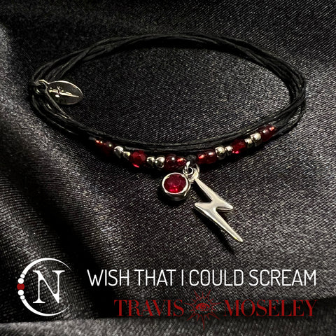 Wish That I Could Scream NTIO Bracelet by Travis Moseley