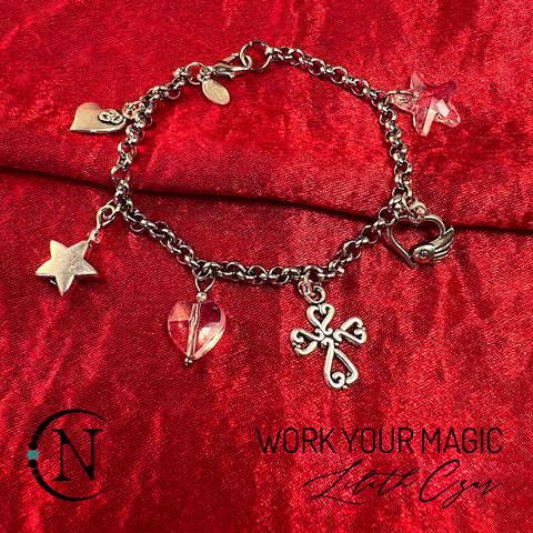 Work Your Magic NTIO Charm Bracelet/Choker by Lilith Czar ~ LIMITED EDITION