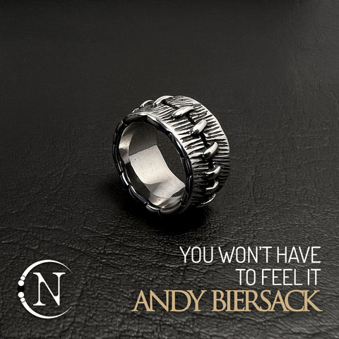 Ring ~ You Won't Have To Feel it by Andy Biersack ~ Limited Edition