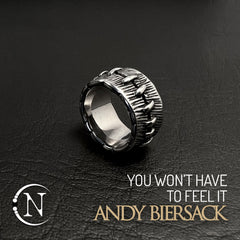 Ring ~ You Won't Have To Feel it by Andy Biersack ~ Limited Edition