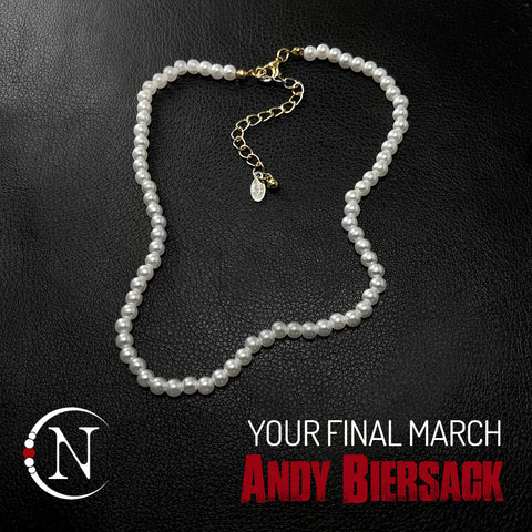 Your Final March Pearl Necklace by Andy Biersack