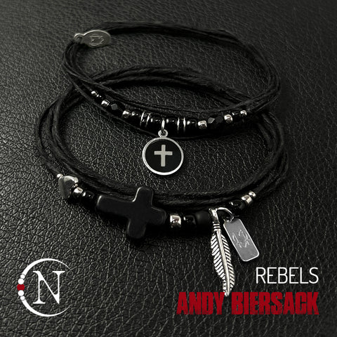 2 Piece Rebels NTIO Bracelet Bundle by Andy Biersack