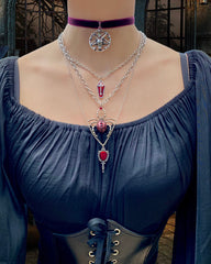 Baphomet NTIO Necklace/Choker by Jeremy Saffer