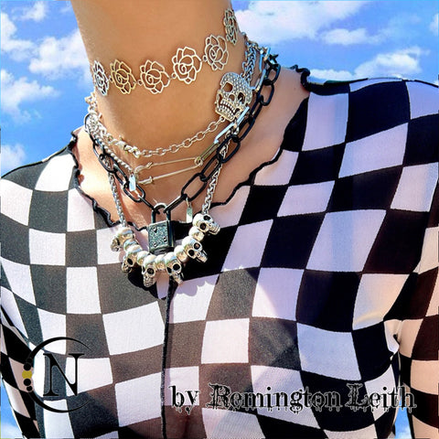 Remington Leith 5 Piece NTIO Necklace/Choker Stack