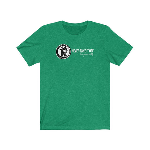 NEVER TAKE IT OFF - LOGO TEE