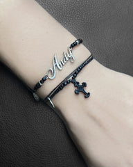 Andy ~ NTIO Nameplate Bracelet by Andy Biersack