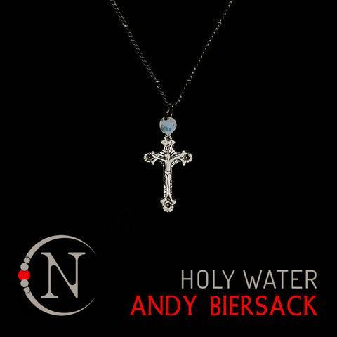 Holy Water Mini Rosary NTIO Necklace by Andy Biersack ~ Halloween 5 More