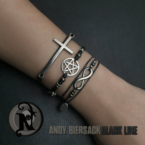 The Love Conquers All NTIO 3 Bracelet Bundle by Andy Biersack