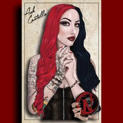 Ash Costello - ARTIST POSTER by XOBillie