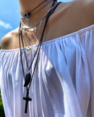 Crystal Gazing into Nothing NTIO Necklace Danny Worsnop & Ben Bruce