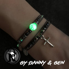 White Into the Fire NTIO Bracelet By Danny Worsnop and Ben Bruce
