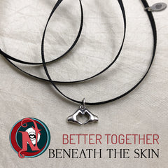 Better Together NTIO Choker/Bracelet by Beneath The Skin ~ Sterling Silver