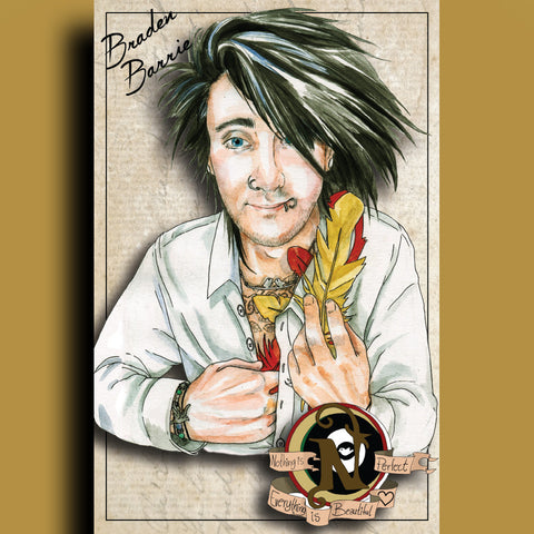 Braden Barrie - ARTIST POSTER by XOBillie