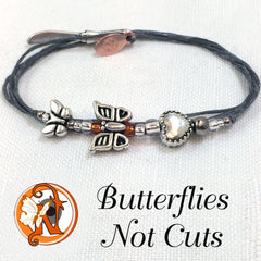 Butterflies Not Cuts NTIO Butterfly Project Bracelet