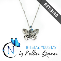Necklace ~ If I Stay, You Stay By Kellin Quinn ~ RETIRING ~ ONLY 1 More