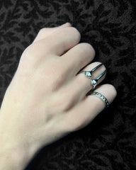 Lurking In The Dark 2 Piece Ring Bundle by Chris Cerulli