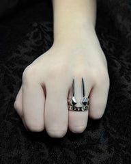 Lurking In The Dark 2 Piece Ring Bundle by Chris Cerulli