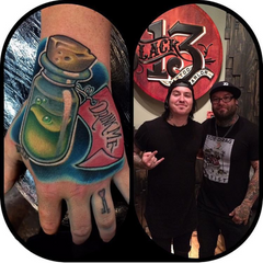Drink Me NTIO Vial Necklace by Craig Mabbitt ~Alt Press Alumni