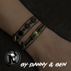 Black Into The Fire NTIO Bracelet by Danny Worsnop and Ben Bruce