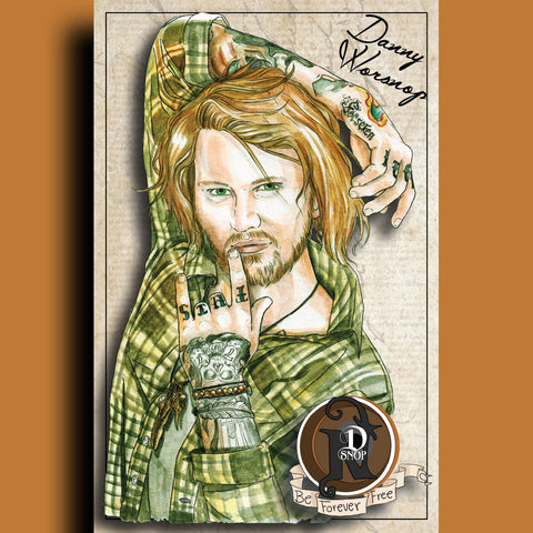 Danny Worsnop - ARTIST POSTER by XOBillie