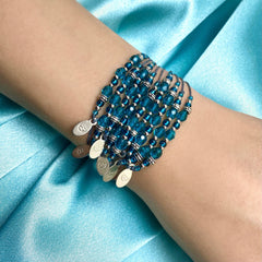December Zircon NTIO Birthstone Bracelet