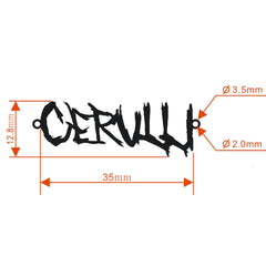 Necklace ~ Cerulli Nameplate by Chris Cerulli ~ Limited Edition