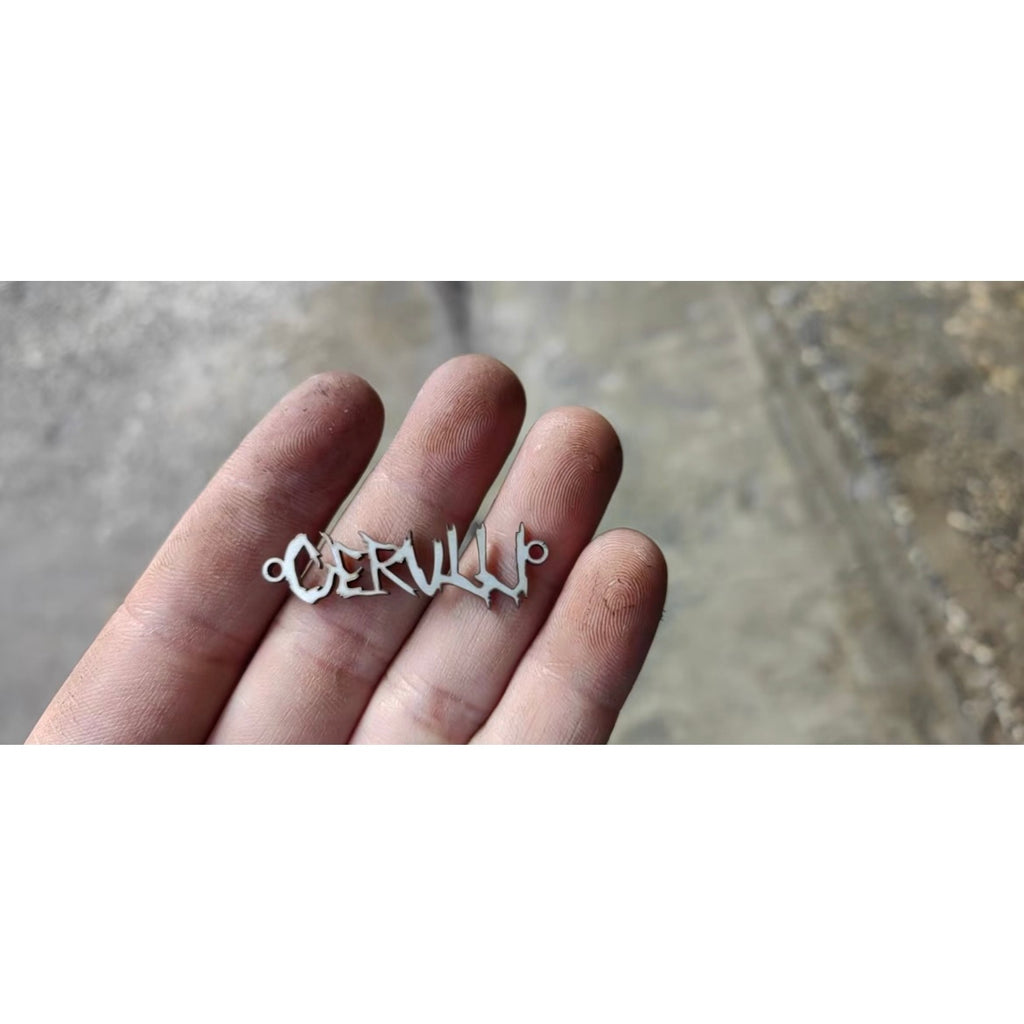 Chain Bracelet ~ Cerulli Nameplate by Chris Cerulli ~ Limited Edition
