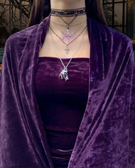 Holy Water Mini Rosary NTIO Necklace by Andy Biersack ~ Halloween 5 More