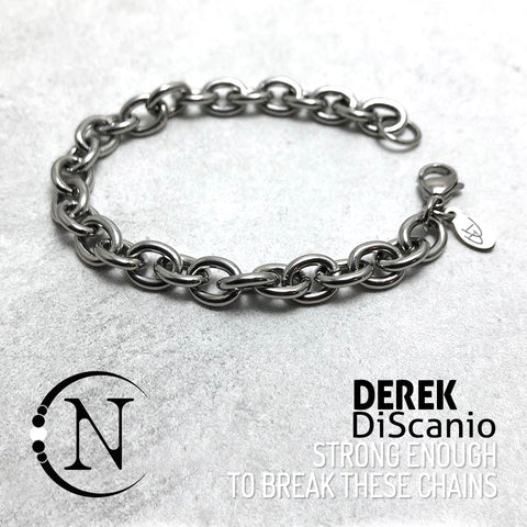 Strong Enough to Break These Chains NTIO Bracelet by Derek DiScanio